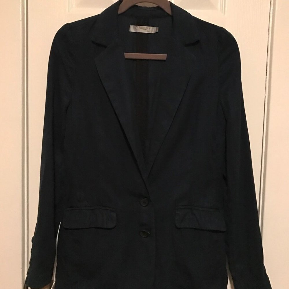 Charley 5.0 Navy Blue ShopBop Blazer Size Small